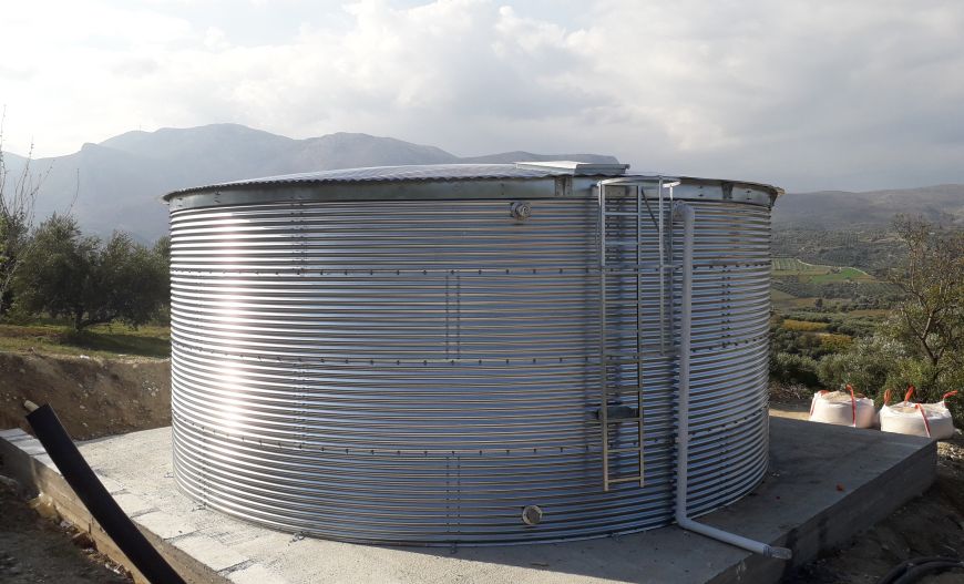 Irrigation Metal Tanks