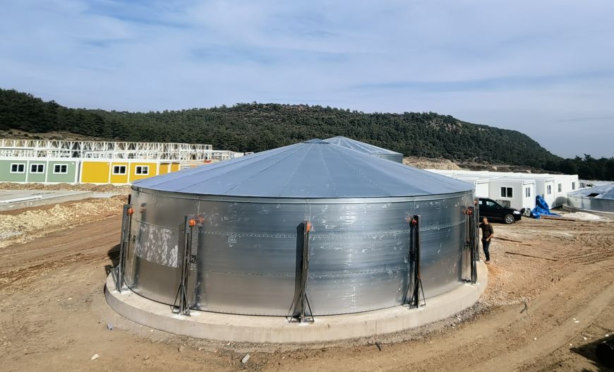 Drinking Water Metal Tank