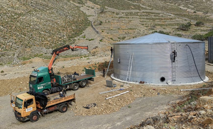 Drinking Water Metal Tank