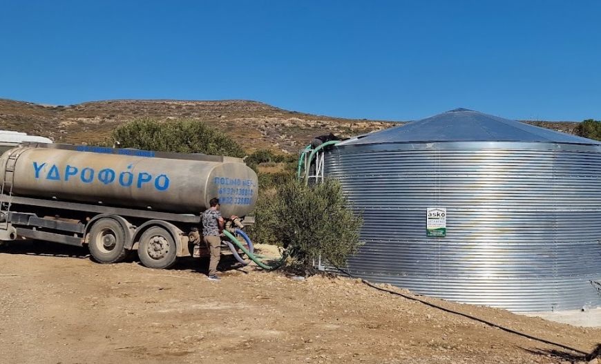 Irrigation Metal Tanks