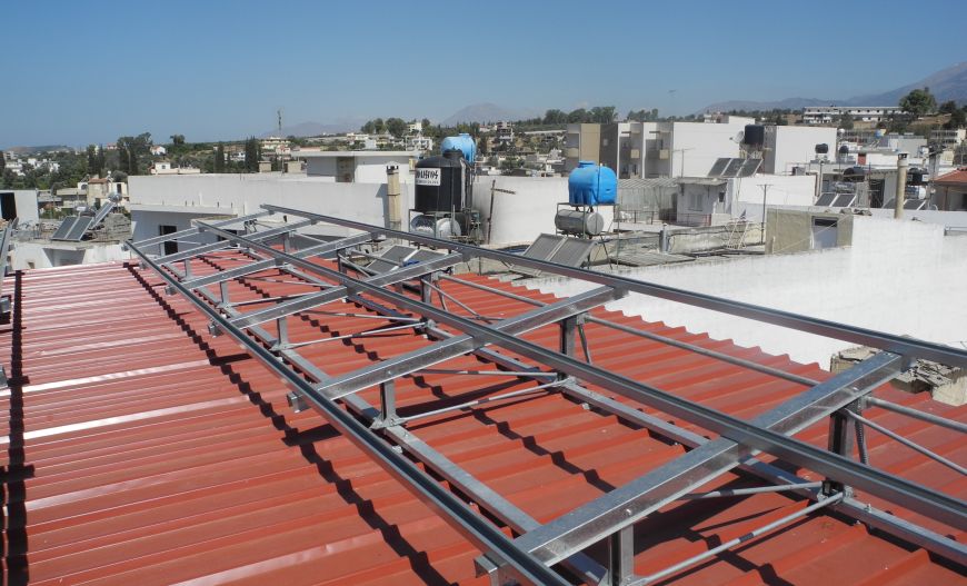 Photovoltaic Τracker Bases